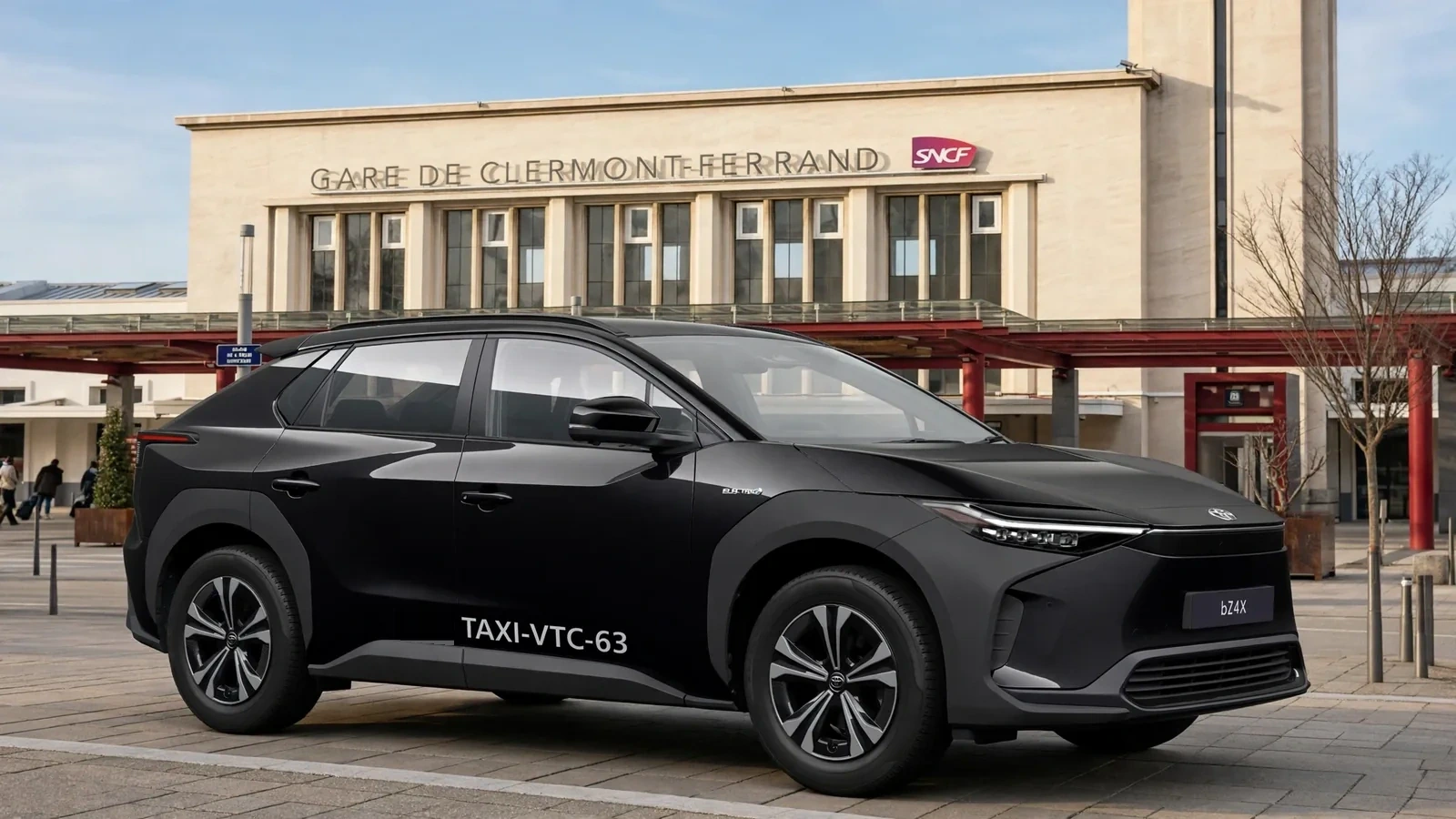 TOYOTA-BZ4X 100 % électrique — véhicule de RÉSA-VTC-63